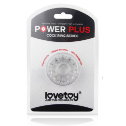 LoveToy Cockring Power Plus Bubble